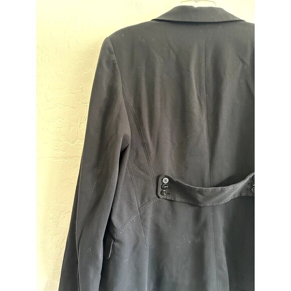 Lane Bryant Woman's Black Blazer Size 18 Career Work Formal Office Modern - Picture 14 of 15